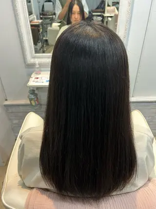 セミロング bouquet 野口晴菜のヘアスタイル