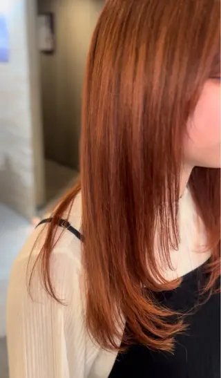 セミロング hair salon mei 十条【メイ】所属・十条/カラー 「yuya」のヘアスタイル