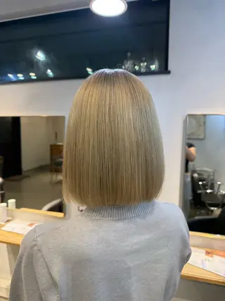 カラー 🫧もも /艶カラー/髪質改善のヘアスタイル