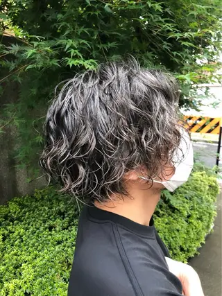 メンズ 🫧艶髪ボブ🫧 チカのヘアスタイル