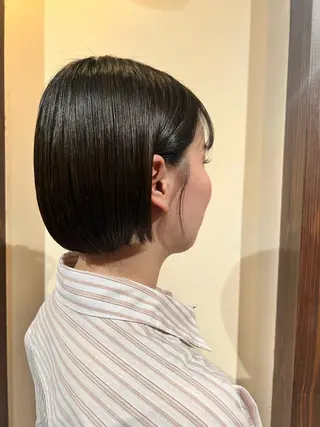 ショート まゆ/髪質改善 ストレート/スパ🫧のヘアスタイル
