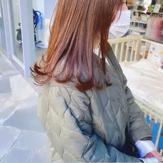 セミロング カラー マンツーマン半個室 tamuraのヘアスタイル