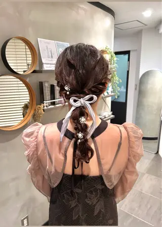 ロング ヘアアレンジ タナカ カナ🫧のヘアスタイル