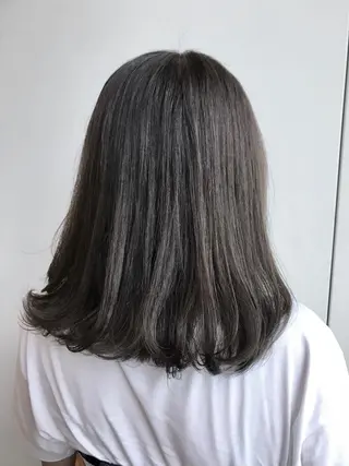 ミディアム カラー 中塚 義人のヘアスタイル