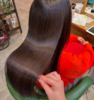 ロング 【縮毛矯正特化】 kyokaのヘアスタイル