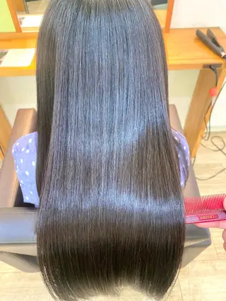ロング 和歌山髪質改善 那須優太のヘアスタイル