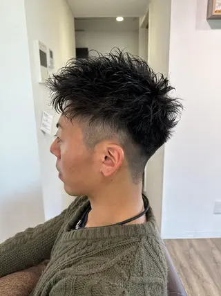 ショート 粕川 達哉のヘアスタイル