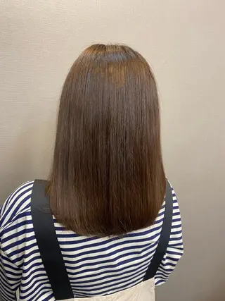 セミロング yamaguchi kのヘアスタイル