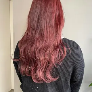 ロング カラー exfa sakura🪞のヘアスタイル