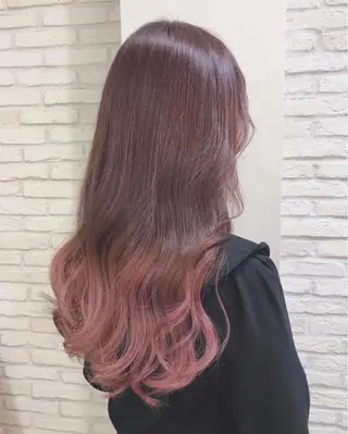 ロング カラー HAUS 片山みほのヘアスタイル