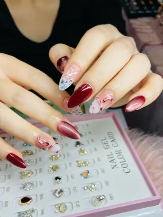 ネイル HandSnail 座間自宅ネイルサロンのネイルデザイン