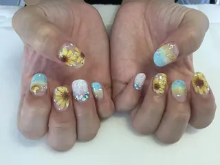 ネイル 💎🐰 saki. m 🐰💎のネイルデザイン