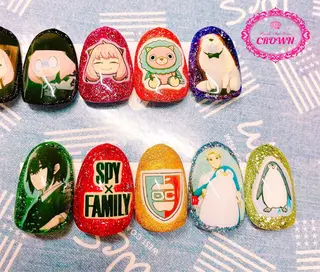 ネイル CROWN プライベートサロンのネイルデザイン