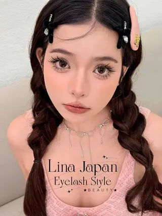 マツエク・マツパ Linanail Nambaのマツエク・マツパデザイン