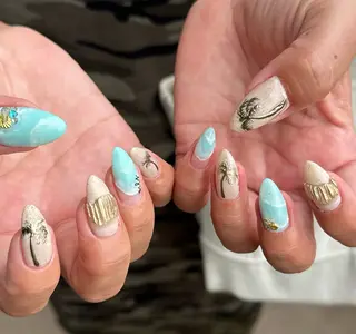 ネイル 新山 聖のネイルデザイン