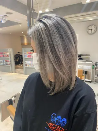 ミディアム カラー welring hair salonのヘアスタイル