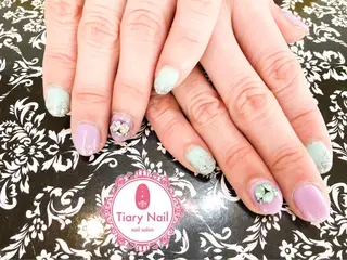 ネイル tiarynail K K🐼のネイルデザイン