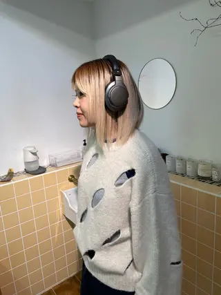 ミディアム カラー Seeknext // Rukaのヘアスタイル