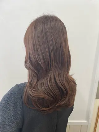 ミディアム カラー clan .のヘアスタイル