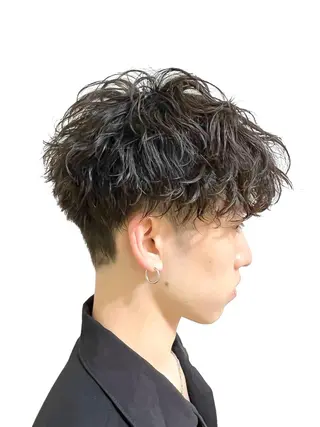パーマ メンズ ヘアセット/メンズ パーマChihoのヘアスタイル