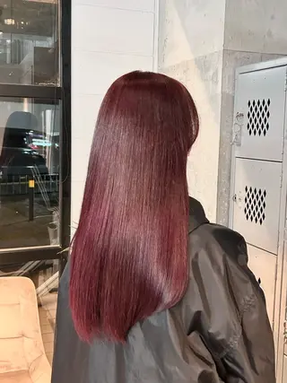 ロング カラー OAK溝の口 天使の輪👑YUKIのヘアスタイル