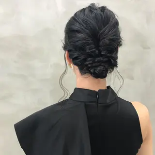 ヘアアレンジ 🐝 hachi🐝のヘアスタイル
