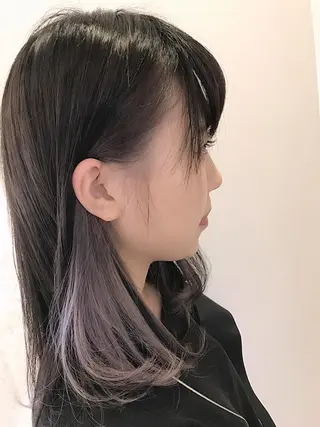 ミディアム カラー LAS 代表 ナガカワ コウヘイのヘアスタイル