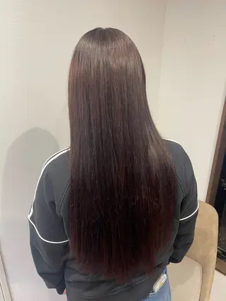ロング パーマ ワンカラー💓 豊橋/まおのヘアスタイル