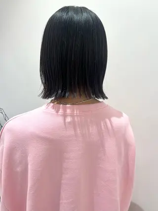 ショート ヘアアレンジ 🌷ボブ/髪質改善 ストレートのヘアスタイル