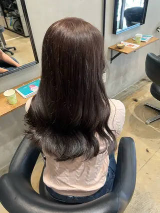ロング カラー 博多韓国ヘア /髪質改善【美涼】のヘアスタイル