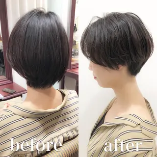 ショート カラー パーマ ショートカットの匠 KOJIのヘアスタイル