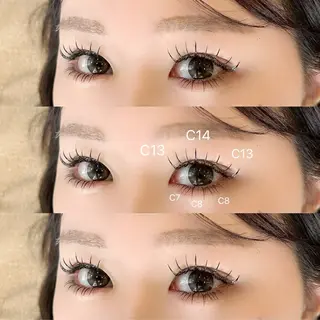 マツエク・マツパ Olivia 村上のマツエク・マツパデザイン