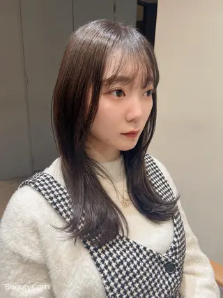 ロング 佐藤 蓮のヘアスタイル