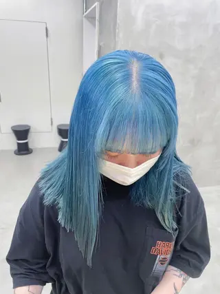 セミロング カラー レイヤーカット 🪩yurikaのヘアスタイル
