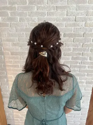 セミロング ヘアアレンジ Topstylist YUKIのヘアスタイル