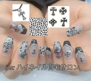 ネイル ハイネイル 自宅サロンのネイルデザイン