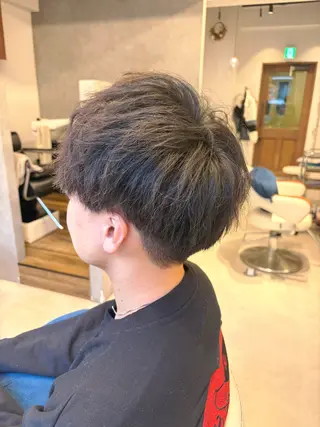 ショート パーマ 山田 守のヘアスタイル