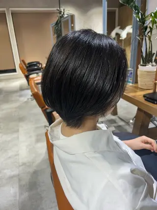 ショート カラー ショート/レイヤー 🎀細沼玲花のヘアスタイル
