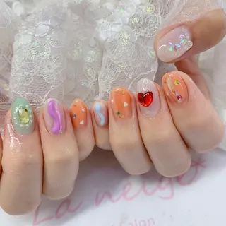 ネイル La neige* yuki 🐩🌙のネイルデザイン