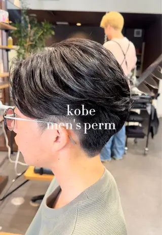 パーマ メンズ 年間2000名担当◎ パーマ職人/仲原佑樹のヘアスタイル