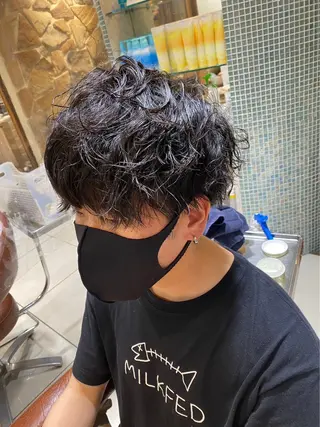 ショート メンズ miu ❤︎メンズ モデル募集🌙のヘアスタイル