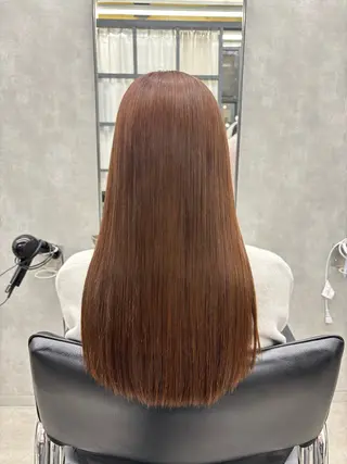 ロング カラー すぐ巻ける縮毛矯正 🍀勝倉　麗のヘアスタイル