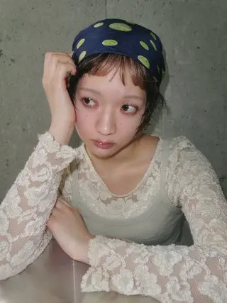 ショート YUUKI/ウルフ .ボブパーマのヘアスタイル