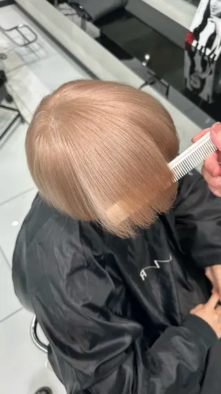カラー メンズ 🩵ニュアンスカラー 🩵ブリーチ/RENのヘアスタイル