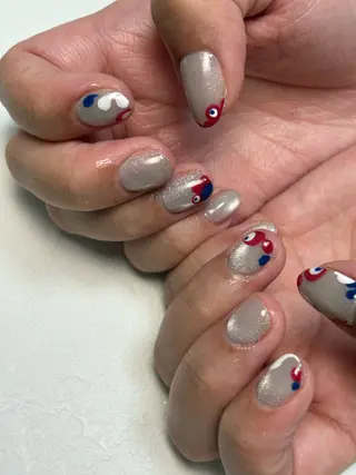 ネイル 🦋🤍 madoka🤍のネイルデザイン