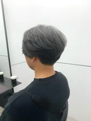 ショート メンズ 本格ヘッドスパ🌿 ×ヘア 佐藤のヘアスタイル