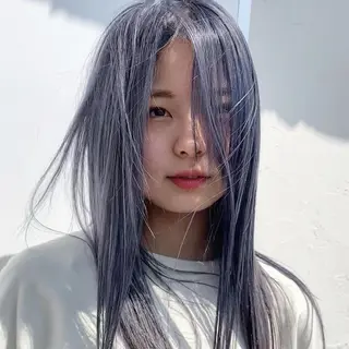 ロング 大坪 壱成のヘアスタイル