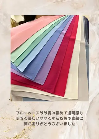 パーソナルカラー診断 自由が丘💐ブルームのその他イメージ
