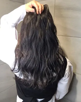 ロング カラー 店長 濱口 花菜 美髪整形のヘアスタイル