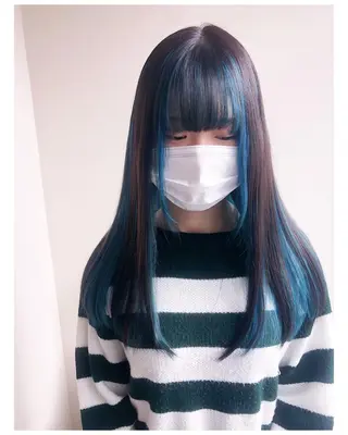 ロング カラー . NANAのヘアスタイル